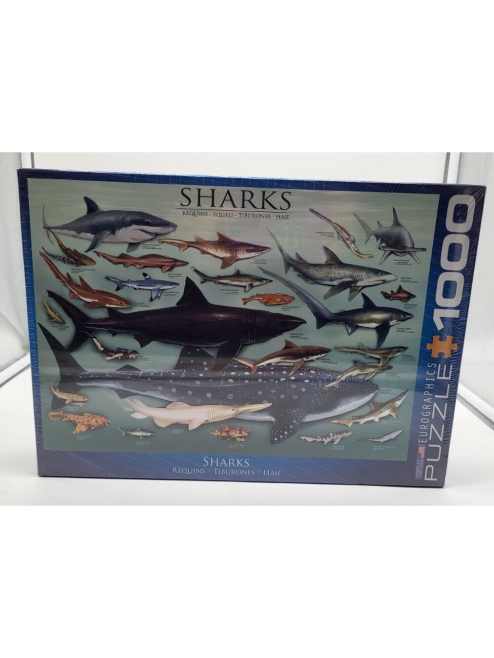 Eurographics Sharks 1000 piece Jigsaw Puzzle 6000-0079